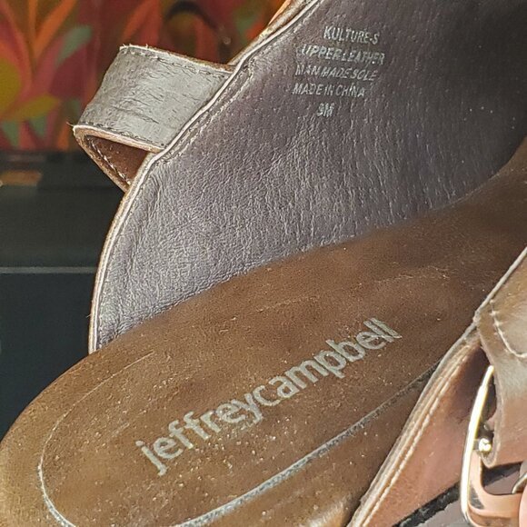 Jeffrey Campbell Kulture-S Slingback Clogs, size 9 - Picture 5 of 5